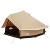 vidaXL Tenda Familiare Crema 10 persone Policotone