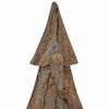 vidaXL Albero di Natale Marrone 121 cm Legno massello di teak