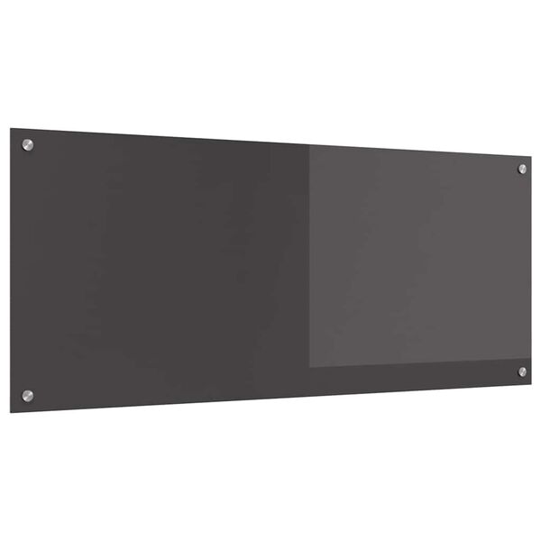 vidaXL Rivestimento da Cucina Grigio scuro 120 x 50 x 0,6 cm