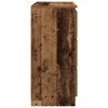 vidaXL Credenza Legno Antico 80x35x76 cm in Legno Multistrato
