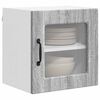 vidaXL Mobile da cucina con porta 2 pcs Grigio Sonoma 40 x 31 x 40 cm