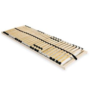 vidaXL Rete a Doghe 7 Zone senza Materasso con 28 Doghe 90x200 cm