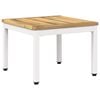 vidaXL Tavolino da salotto Bianco 50 x 48,5 x 36 cm