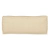 vidaXL Cuscino Beige 100 x 40 x 8 cm Tessuto Oxford