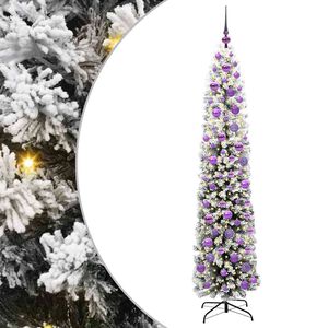 vidaXL Albero di Natale artificiale con 300 LED Verde 180 cm