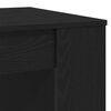 vidaXL Tavolino da salotto Rovere Nero 102 x 55 x 42 cm