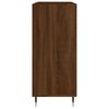 vidaXL Mobile Porta Dischi Rovere Marrone 84,5x38x89 Legno Multistrato