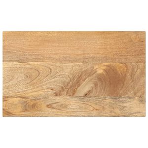 vidaXL Piano per Tavolo 60x20x2,5cm Rettangolare Legno Massello Mango