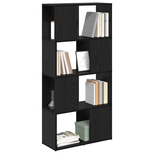 vidaXL Set mobile TV Nero 60 x 24 x 125,5 cm Legno multistrato