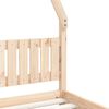 vidaXL Giroletto per Bambini 90x190 cm in Legno Massello di Pino