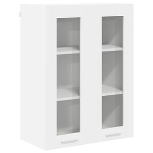 vidaXL Armadio pensile Bianco 60 x 31 x 80 cm Legno ingegnerizzato