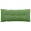 vidaXL Cuscino per Schiena Verde chiaro 120 x 50 cm Tessuto in Cords