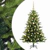 vidaXL Albero di Natale artificiale con palline 150 cm 150 LED