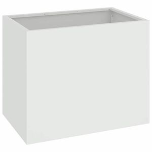 vidaXL Vaso da giardino Bianco 50 x 32 x 40 cm