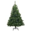 vidaXL Albero di Natale artificiale con 150 LED Verde 120 cm PE e PVC