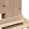 vidaXL Letto Libreria senza Materasso 140x190 cm in Legno di Pino