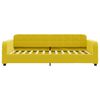 vidaXL Divano Letto con Letto Estraibile Giallo 100x200 cm in Velluto