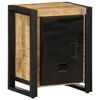 vidaXL Comodino 40x30x51 cm in Legno Grezzo Massello di Mango