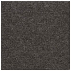vidaXL Testiera da Parete 12 pz 30 x 30 cm Grigio scuro Tessuto