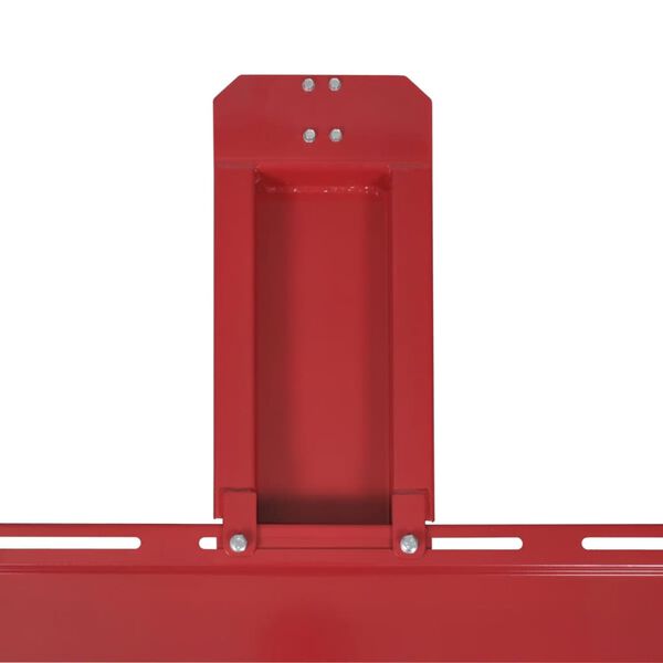 Sostegno cavalletto supporto per motocicli rosso