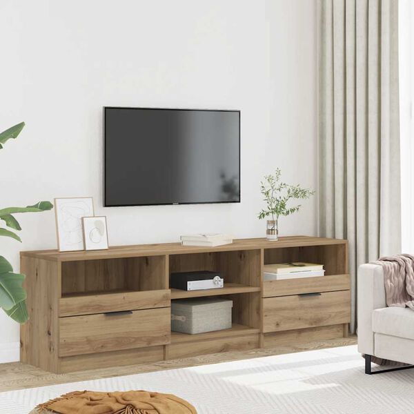 vidaXL Mobile Porta TV Rovere Artigianale 150x33,5x45 cm in Truciolato