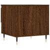 vidaXL Tavolino da Salotto Rovere Marrone 50x46x50cm Legno Multistrato