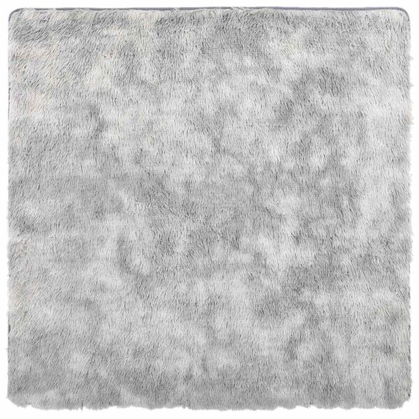 vidaXL Tappeto Shaggy a Pelo Lungo NAVARRA Grigio Argento 160x160cm
