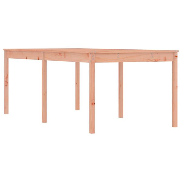 vidaXL Tavolo da Giardino 203,5x100x76cm in Legno Massello di Douglas
