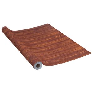 vidaXL Pellicola Autoadesiva per Mobili Acacia 500x90 cm in PVC
