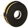 vidaXL Nastro adesivo in schiuma 2 pz Nero 10mm x 10m Schiuma CR
