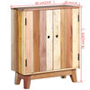 vidaXL Credenza in Legno Massello di Recupero