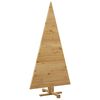 vidaXL Alberi di Natale Marrone 150 cm Legno di pino massello