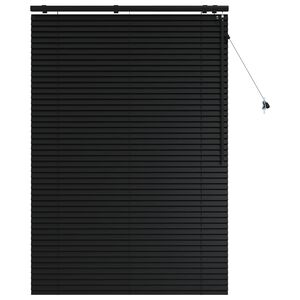 vidaXL Tenda Veneziana Nero 115 x 160 cm 35 mm