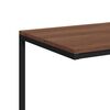 vidaXL Tavolino con Ruote Nero 55x35x70 cm in Legno Multistrato