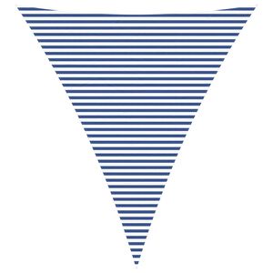 vidaXL Vela da ombra solare Blu e Bianco 5 x 6 x 6 m