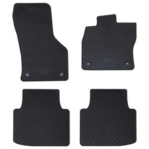vidaXL Tappetino per Auto 4 pz adatto per VW Arteon 2017- 4D Aft Gomma