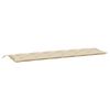 vidaXL Cuscino per Panca Beige 200x50x7 cm in Tessuto Oxford
