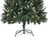 vidaXL Albero di Natale Preilluminato con Palline 210 cm
