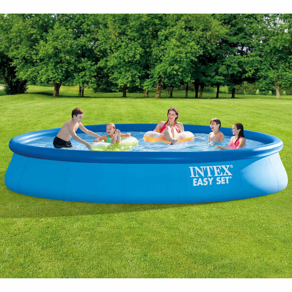 Intex Piscina Easy Set con Sistema di Filtro 457x84 cm