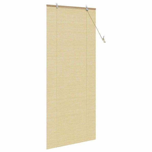 vidaXL Tenda a rullo con tende Natura 90 x 220 cm Bamb&ugrave;