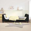 vidaXL Struttura letto bambini con testata Nero 90 x 190 cm Velluto