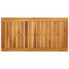 vidaXL Tavolo da Pranzo da Giardino 110x56x75 cm Legno Massello Acacia