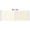 vidaXL Tenda Laterale Retrattile per Patio 220x600 cm Crema