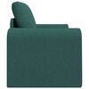 vidaXL Divano letto Verde Scuro 98 x 71 x 83 cm Tessuto