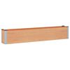 vidaXL Letto rialzato da giardino Marrone 200 x 30 x 36 cm