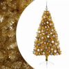 vidaXL Albero di Natale artificiale con palline 210 cm 300 LED
