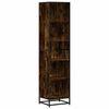 vidaXL Libreria Rovere Fumo 40x35x170,5 cm in Legno Multistrato