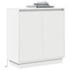 vidaXL Credenza con porta Bianco 71 x 34.5 x 75 cm Legno multistrato