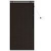vidaXL Tenda Veneziana Marrone Scuro 70 x 160 cm 35 mm