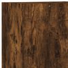 vidaXL Mobili TV a Muro 4pz Rovere Fumo in Legno Multistrato